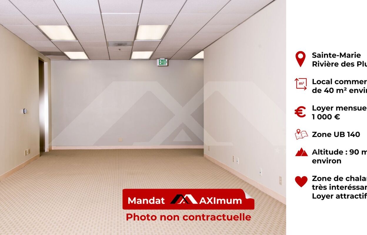 commerce 1 pièces 40 m2 à vendre à Sainte-Marie (97438)