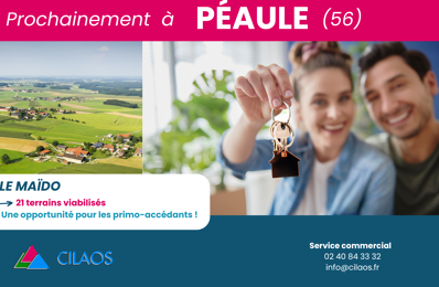 vente terrain 43 000 € à proximité de Béganne (56350)