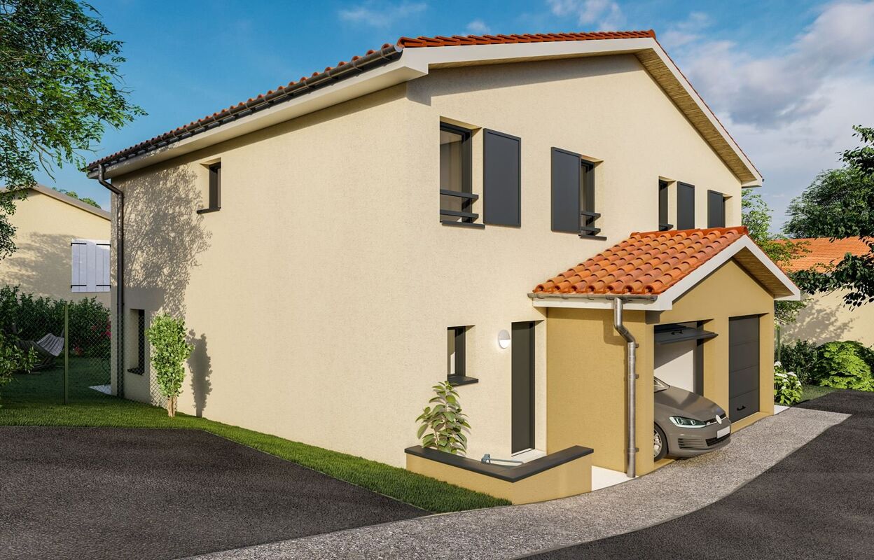 maison 6 pièces 95 m2 à vendre à Villefranche-sur-Saône (69400)