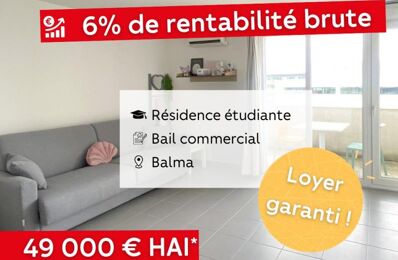 appartement 1 pièces 27 m2 à vendre à Balma (31130)