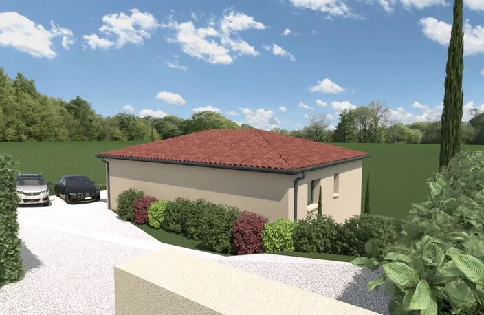 Maison neuve 4 chambres à Saint Priest en Jarez (proche Saint Etienne, Loire), sur terrain de 627m². — photo 4