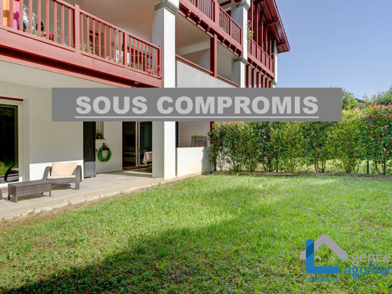 Quartier plage, T2 avec terrasse, jardin et parking sous-sol — photo 1