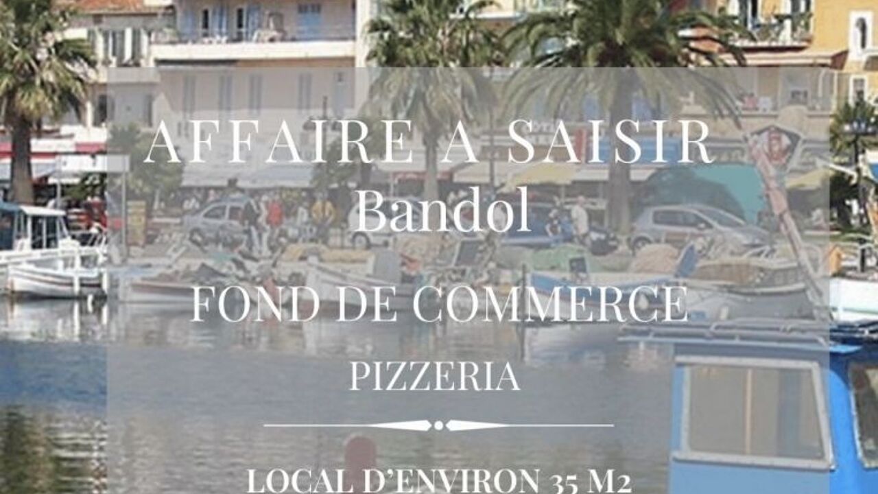 commerce  pièces 35 m2 à vendre à Bandol (83150)