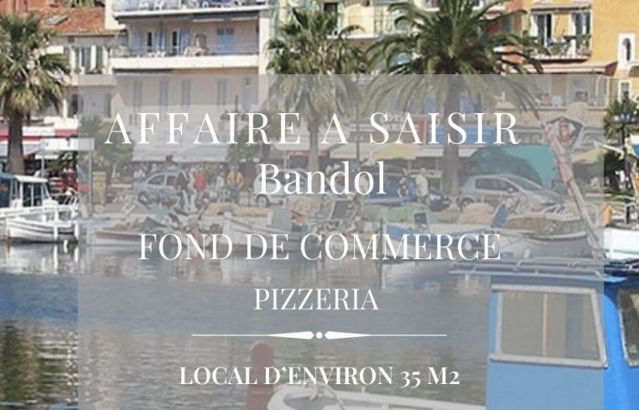 commerce  pièces 35 m2 à vendre à Bandol (83150)