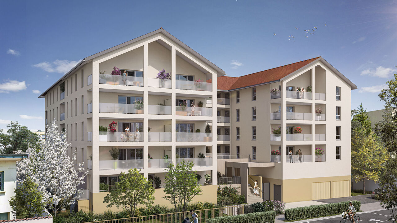 appartement neuf T2, T3, T4 pièces 37 à 79 m2 à vendre à Bourg-en-Bresse (01000)