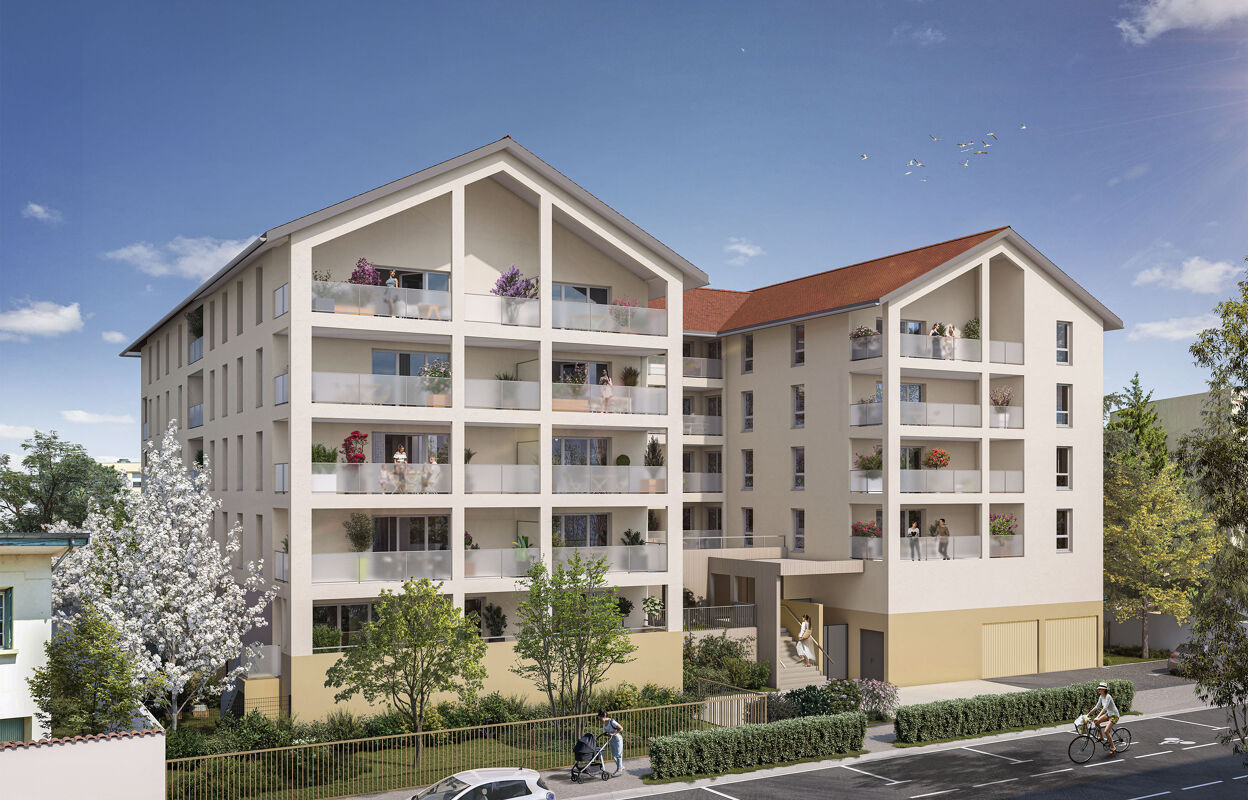 appartement neuf T2, T3, T4 pièces 37 à 79 m2 à vendre à Bourg-en-Bresse (01000)