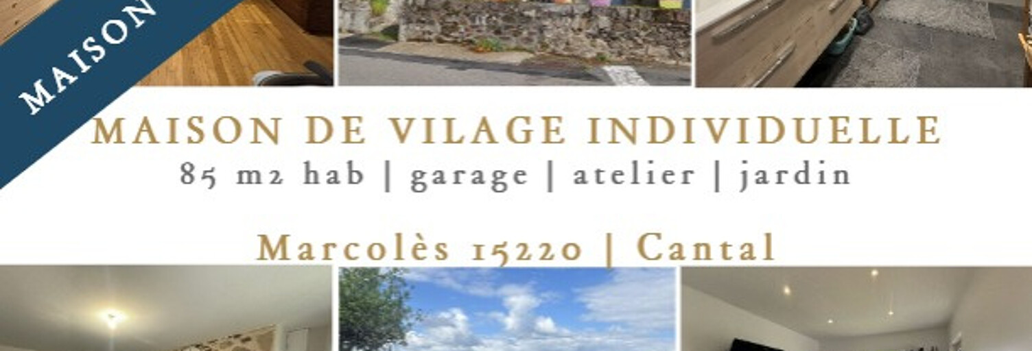 Maison 5 Pièces 95 m² à vendre à Marcolès (15220)