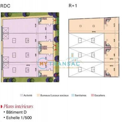 Local industriel 440 m²