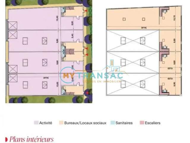 A LOUER Cellules d'activités neuves à partir de 358m² à LOUVRES — photo du bien
