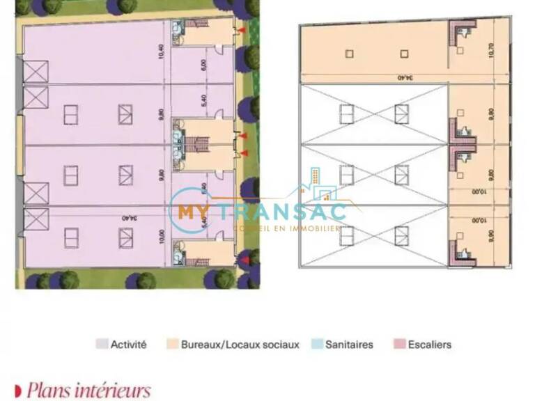 A LOUER Cellules d'activités neuves à partir de 358m² à LOUVRES — photo 1