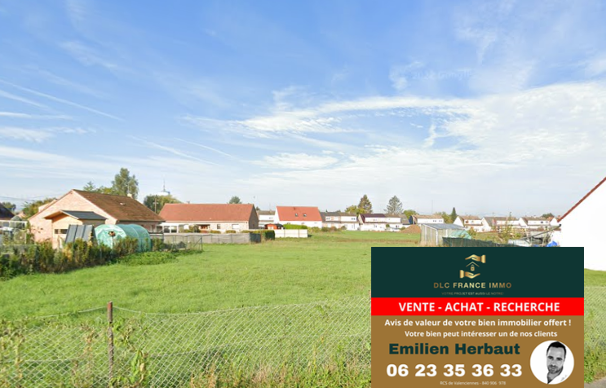 terrain  pièces 850 m2 à vendre à Aulnoye-Aymeries (59620)