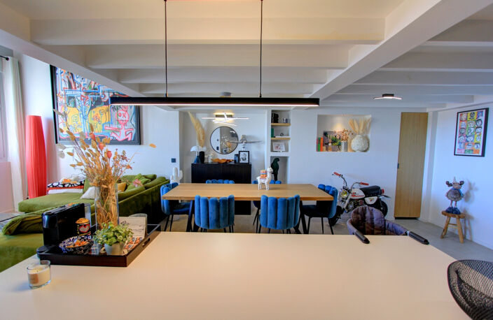 LOFT 3 PIÈCES DE 80M² AVEC VUE MER DANS LE CENTRE VILLE DE SAINTE MAXIME — photo 4