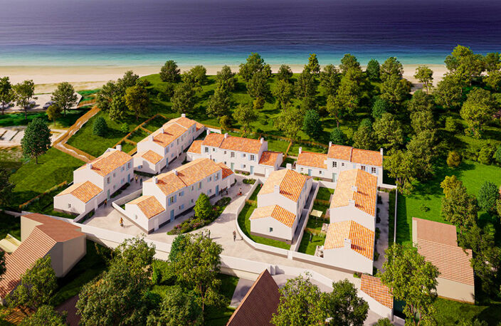Programme Neuf  Le Domaine des Corsaires -  Maison T4  - Île — photo 2