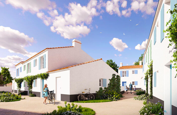 Programme Neuf  Le Domaine des Corsaires -  Maison T4  - Île — photo 3
