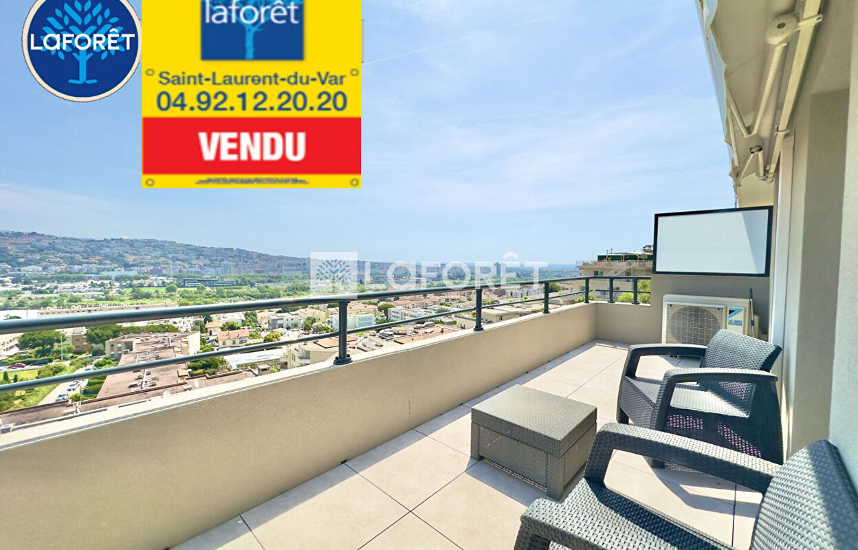 appartement 3 pièces 60 m2 à vendre à Saint-Laurent-du-Var (06700)