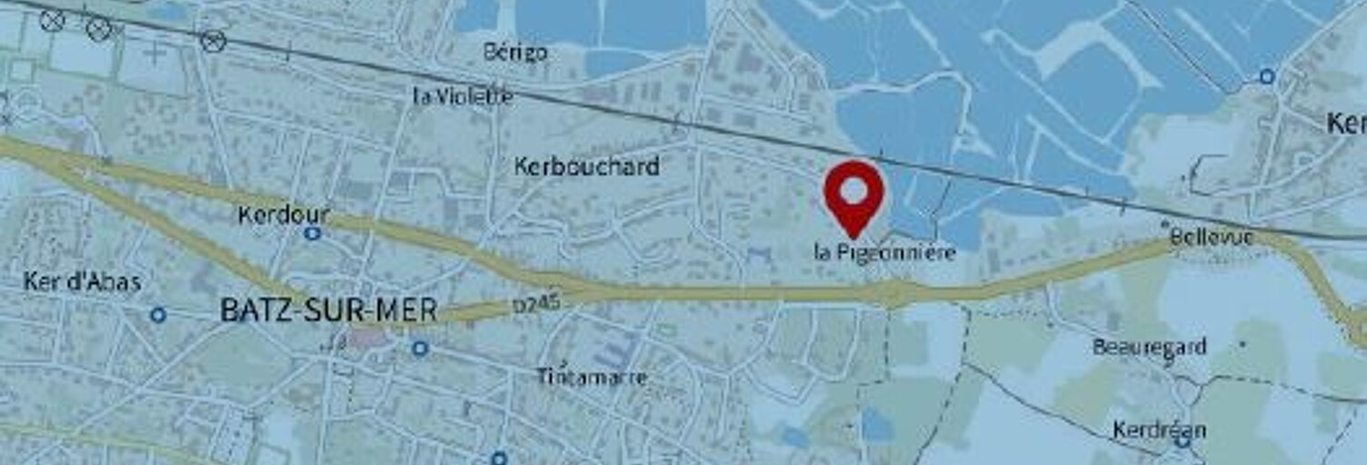 Terrain  783 m² à vendre à Batz-sur-Mer (44740)