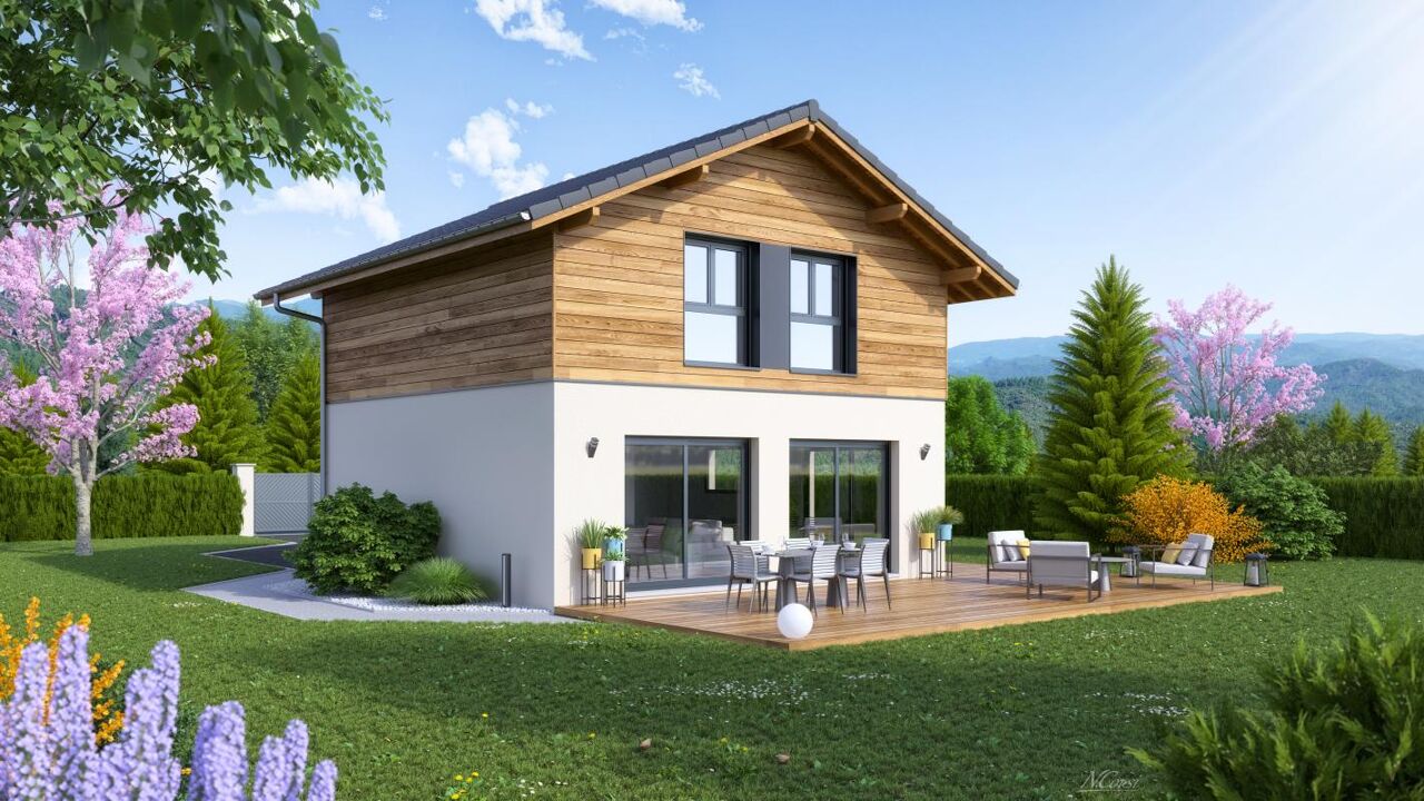 maison 95 m2 à construire à Magland (74300)