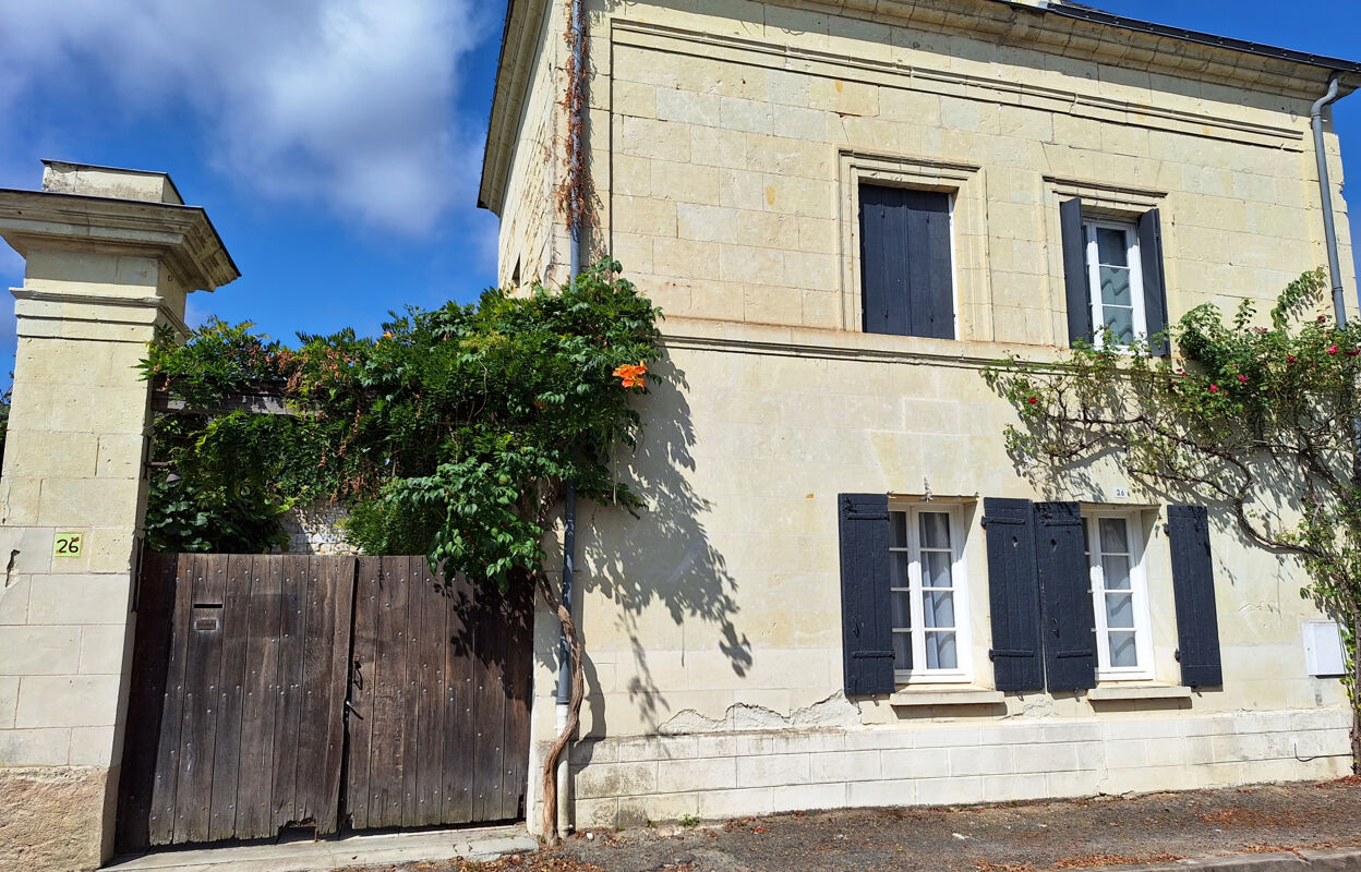 maison 5 pièces 114 m2 à vendre à Fontevraud-l'Abbaye (49590)