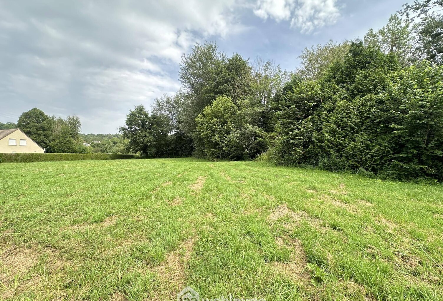 Terrain à bâtir - 1276m² - Merlieux-et-Fouquerolles — photo 1