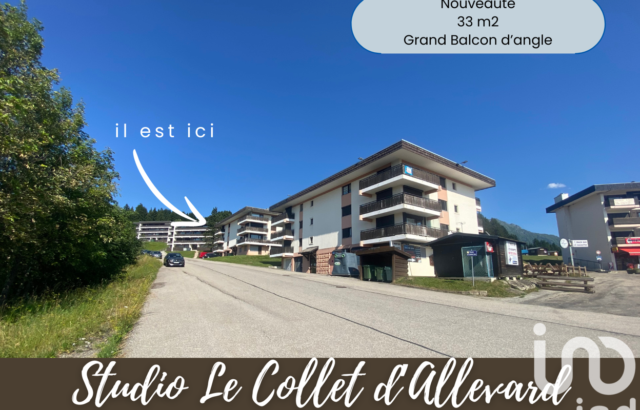 appartement 1 pièces 33 m2 à vendre à Allevard (38580)