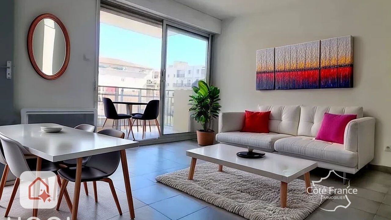 appartement 1 pièces 26 m2 à vendre à Sète (34200)