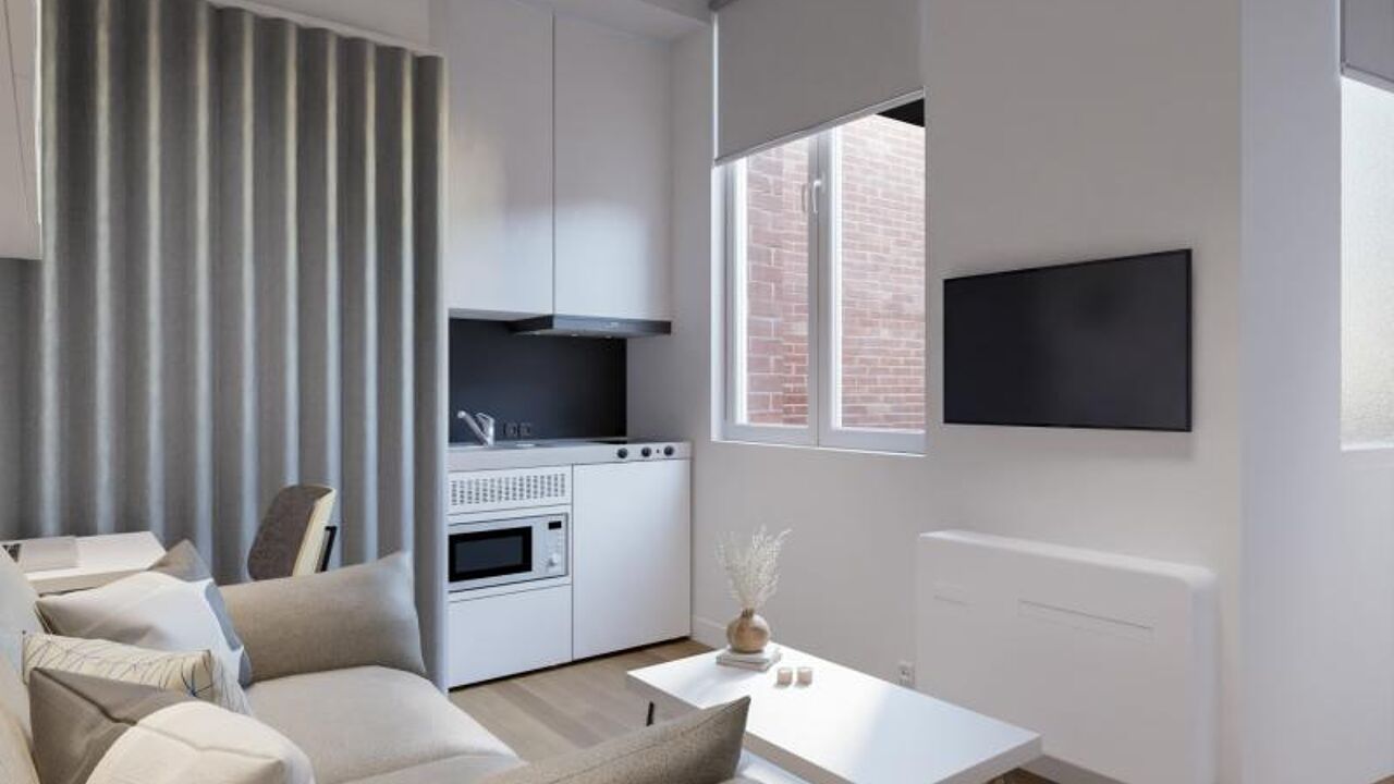 appartement 1 pièces 13 m2 à vendre à Lille (59000)