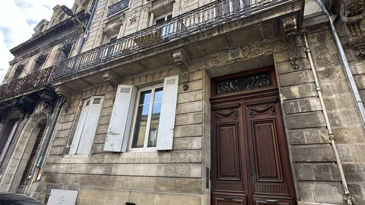 appartement 1 pièces 27 m2 à vendre à Bordeaux (33000)