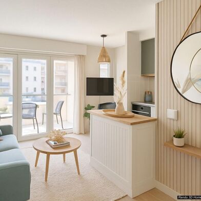 Appartement 2 pièces 155000 €