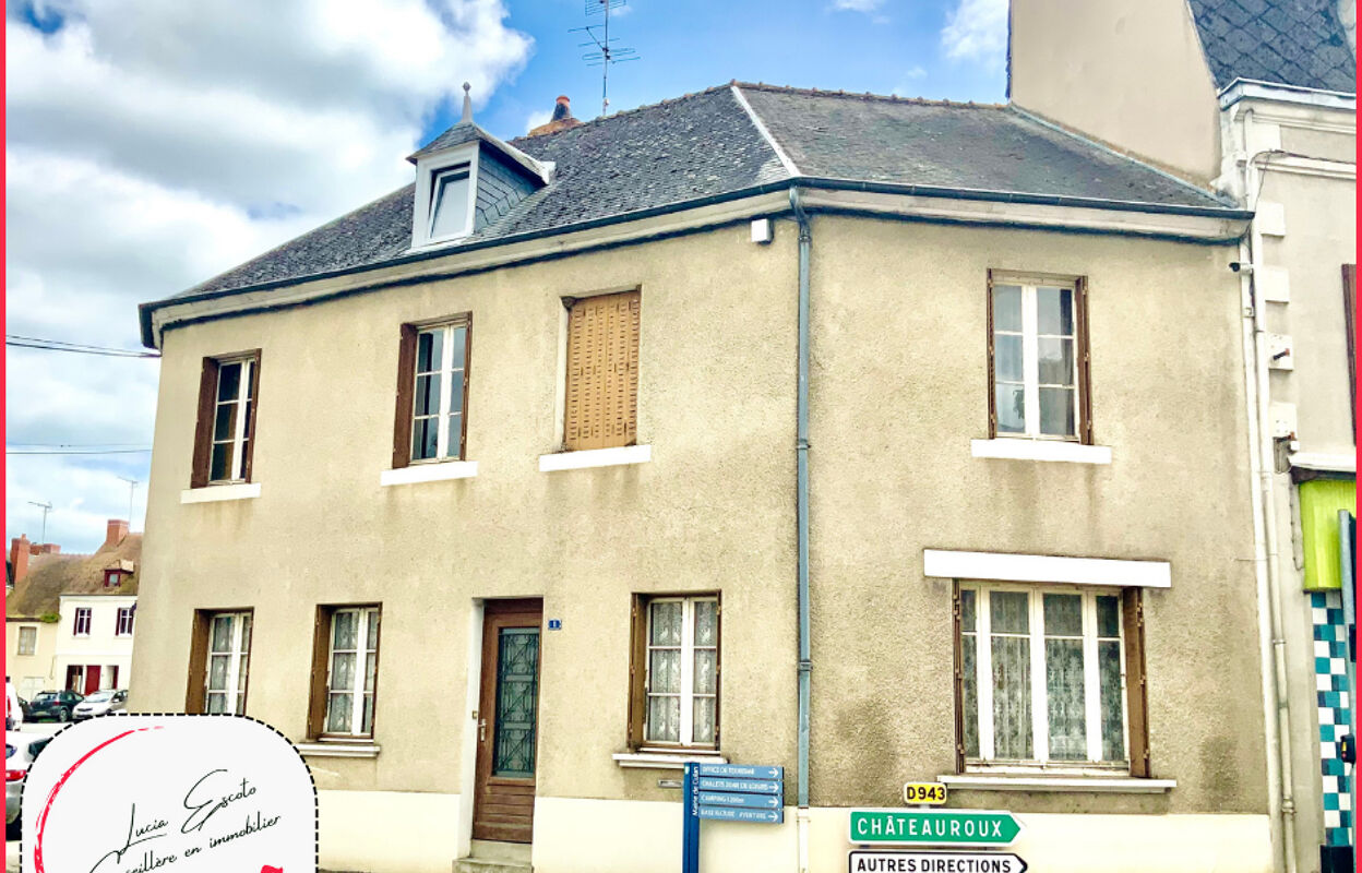 maison 7 pièces 130 m2 à vendre à La Châtre (36400)