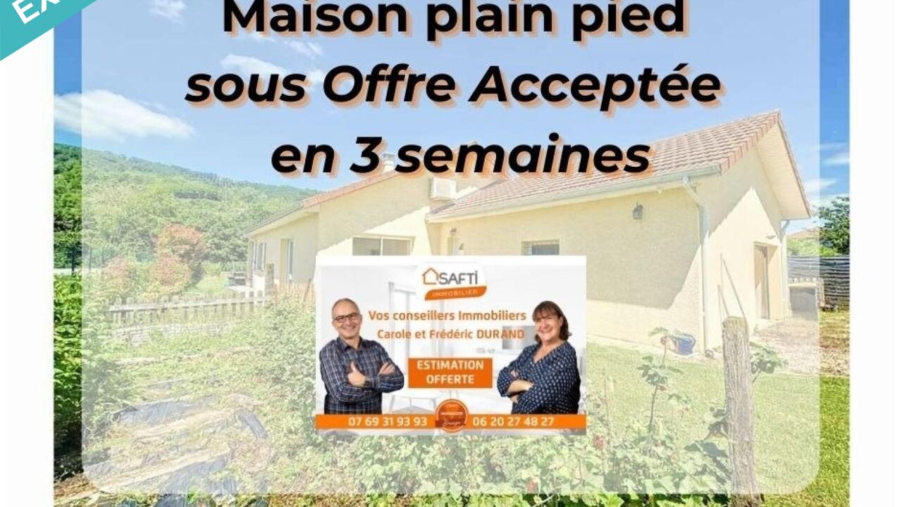 maison 5 pièces 131 m2 à vendre à Cessieu (38110)