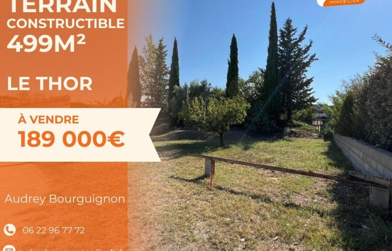 terrain  pièces 499 m2 à vendre à Le Thor (84250)