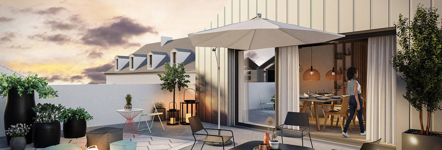 Appartement neuf T4, T5 Pièce 75 à 90 m² à vendre à Nantes (44000)