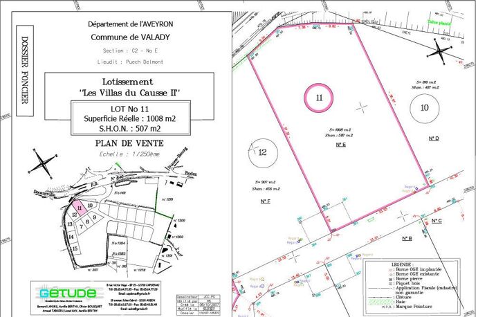 NUCES: A 12min de RODEZ, terrain constructible — photo 2