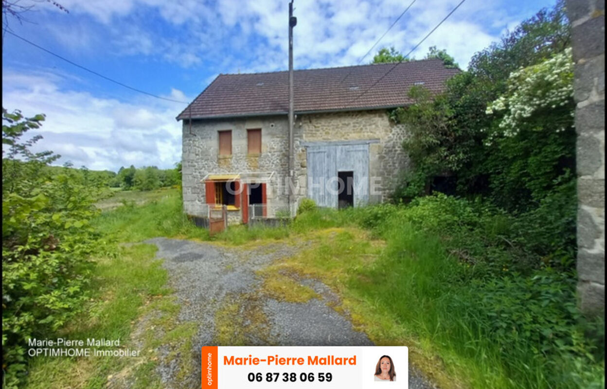 maison 3 pièces 69 m2 à vendre à Châtelus-le-Marcheix (23430)