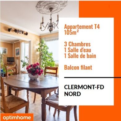 Appartement 4 pièces 105 m²