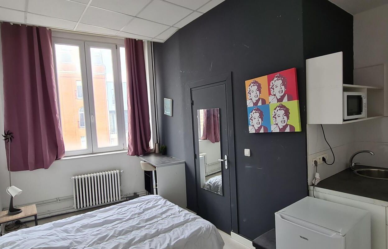 appartement 1 pièces 17 m2 à louer à Roubaix (59100)