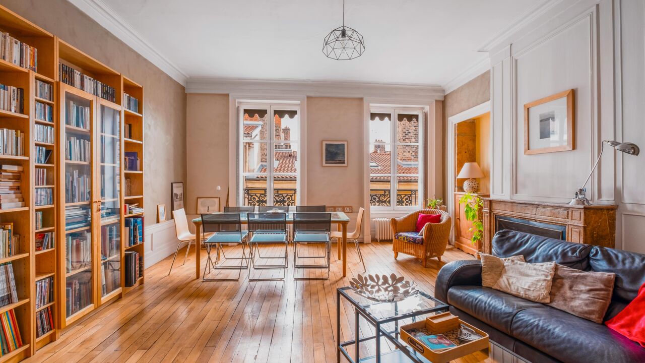 appartement 4 pièces 125 m2 à vendre à Lyon 1 (69001)