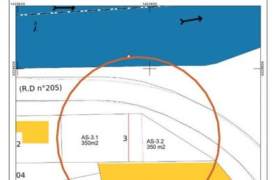 vente terrain 53 990 € à proximité de Eyrans (33390)