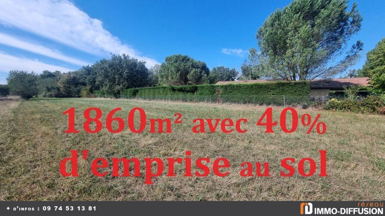 terrain  pièces 1860 m2 à vendre à Buzet-sur-Tarn (31660)