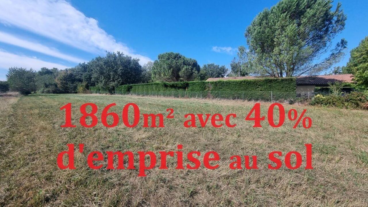 terrain  pièces 1860 m2 à vendre à Buzet-sur-Tarn (31660)