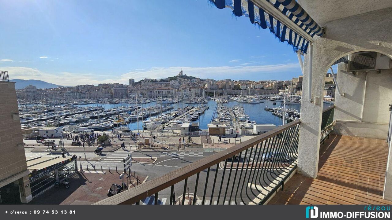 appartement 3 pièces 96 m2 à vendre à Marseille 2 (13002)