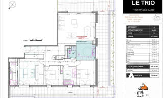 Appartement 4 Pièces 109 m² à vendre à Thonon-les-Bains (74200)