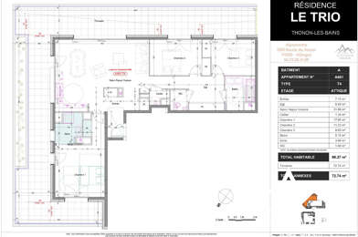 Appartement 4 pièces 500000 €