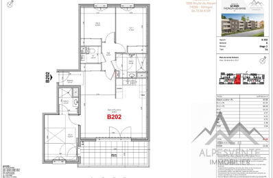 vente appartement 425 500 € à proximité de Anthy-sur-Léman (74200)