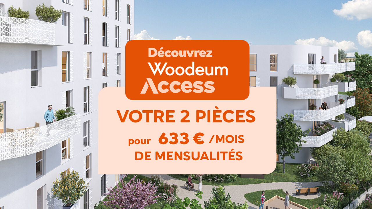 appartement neuf T1, T2, T3 pièces 18 à 70 m2 à vendre à Montpellier (34000)