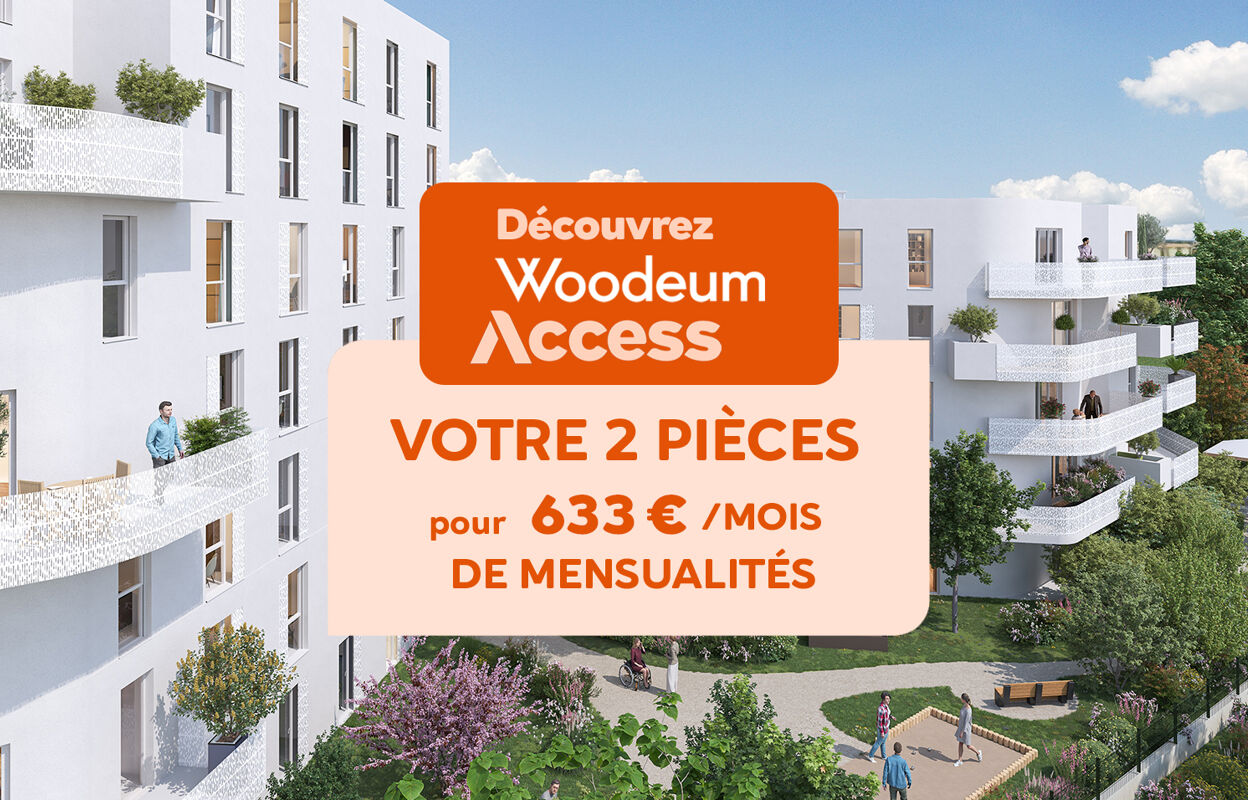 appartement neuf T1, T2, T3 pièces 18 à 70 m2 à vendre à Montpellier (34000)