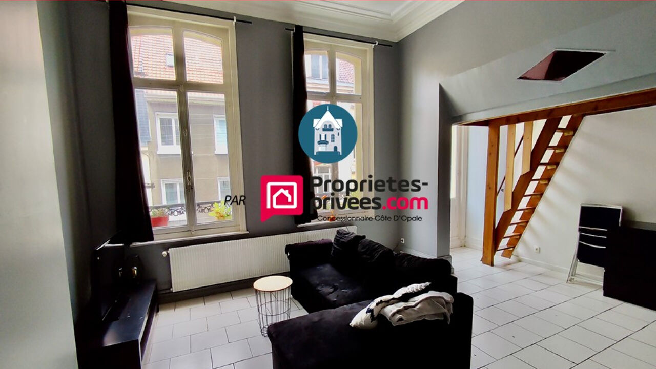 appartement 1 pièces 43 m2 à vendre à Boulogne-sur-Mer (62200)