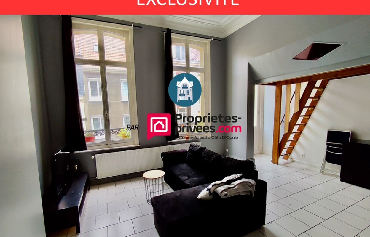 appartement 1 pièces 43 m2 à vendre à Boulogne-sur-Mer (62200)