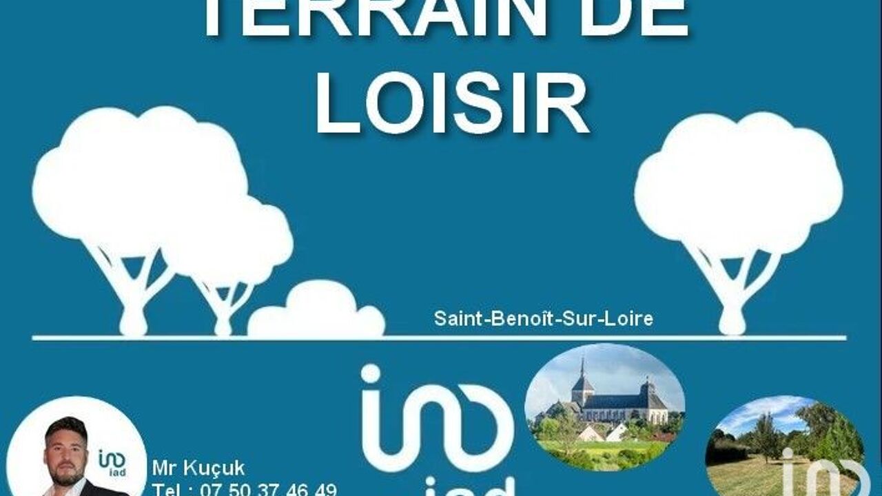 terrain  pièces 3300 m2 à vendre à Saint-Benoît-sur-Loire (45730)