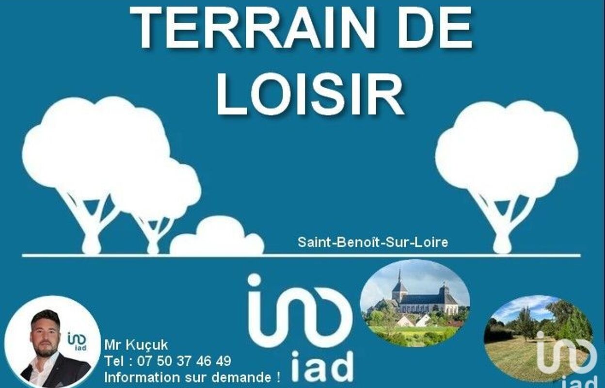 terrain  pièces 3300 m2 à vendre à Saint-Benoît-sur-Loire (45730)